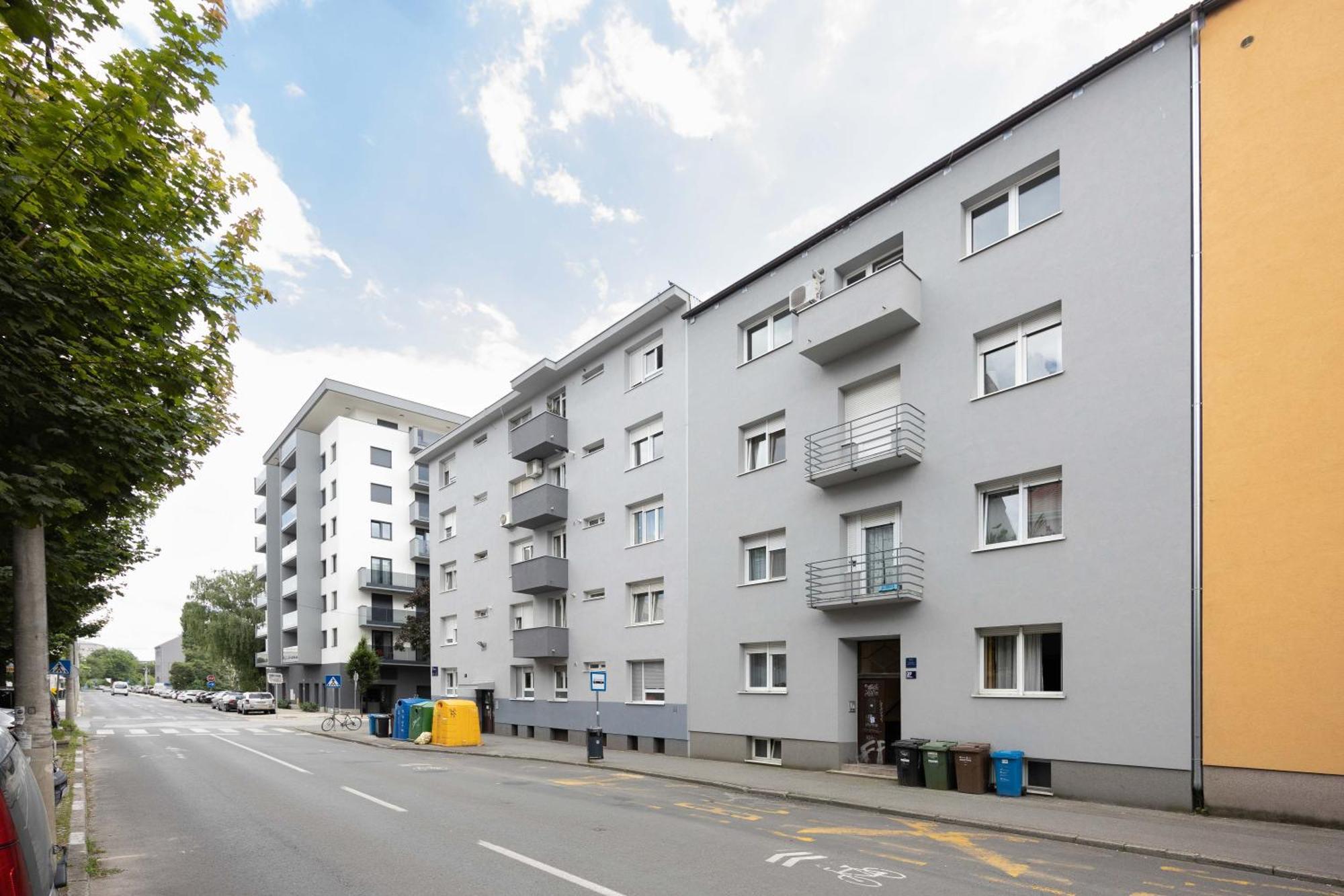 Appartamento Bright And Modern Studio Near City Center Zagabria Esterno foto